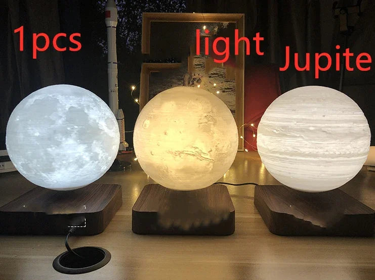 LunaFloat™ – Magnetic Levitating 3D Moon Lamp