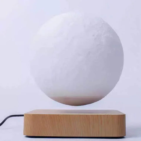 LunaFloat™ – Magnetic Levitating 3D Moon Lamp