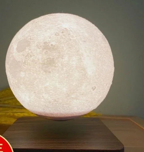 LunaFloat™ – Magnetic Levitating 3D Moon Lamp