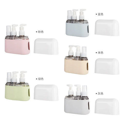 QuadFill - 4-in-1 Travel Dispenser Bottle