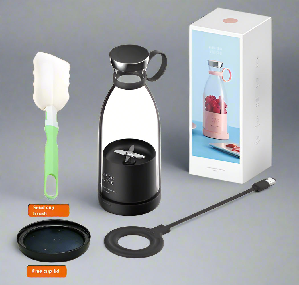 Black blender juice bottle - used to make juice and milshakes