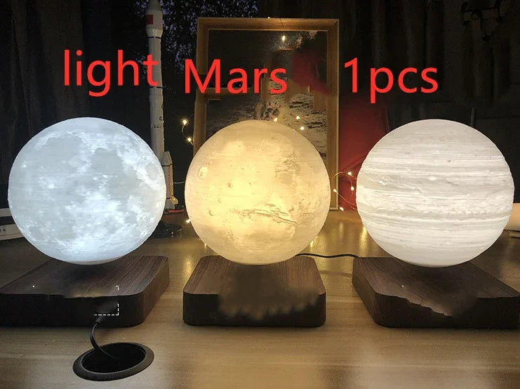 LunaFloat™ – Magnetic Levitating 3D Moon Lamp