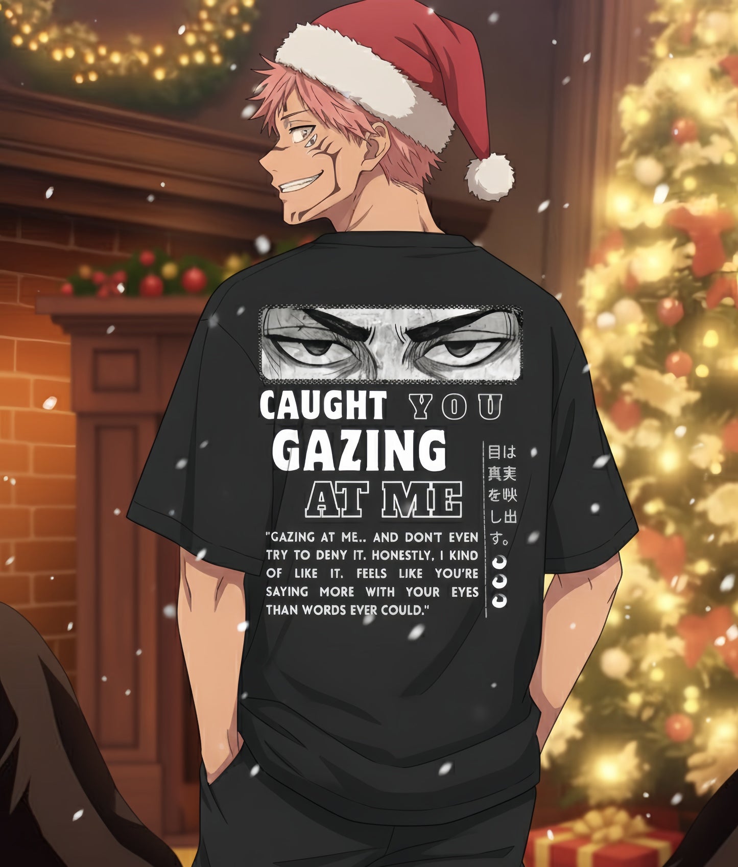 Caught You Gazing At Me Oversized T-Shirt